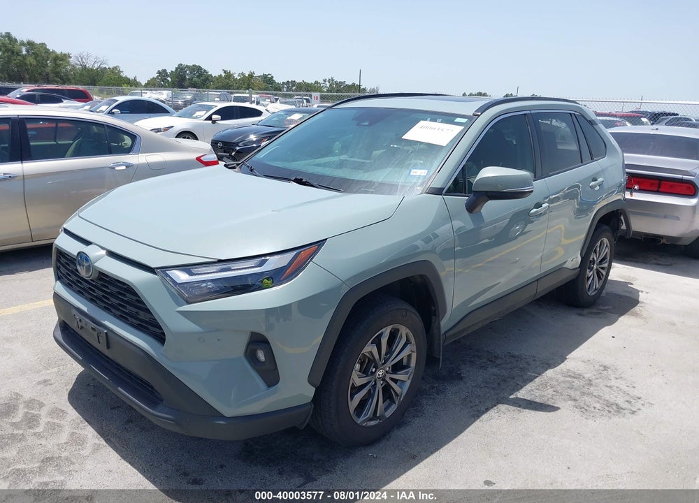2022 TOYOTA RAV4 HYBRID XLE PREMIUM VIN: 4T3B6RFV3NU086809