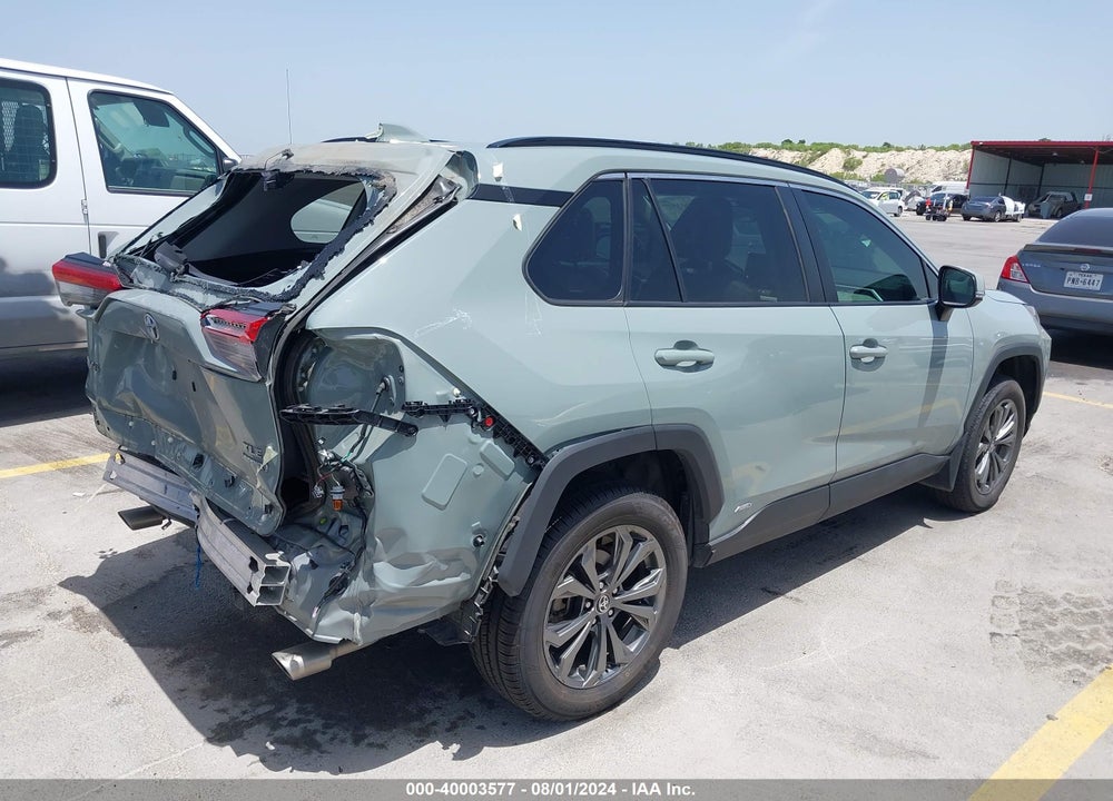 2022 TOYOTA RAV4 HYBRID XLE PREMIUM VIN: 4T3B6RFV3NU086809