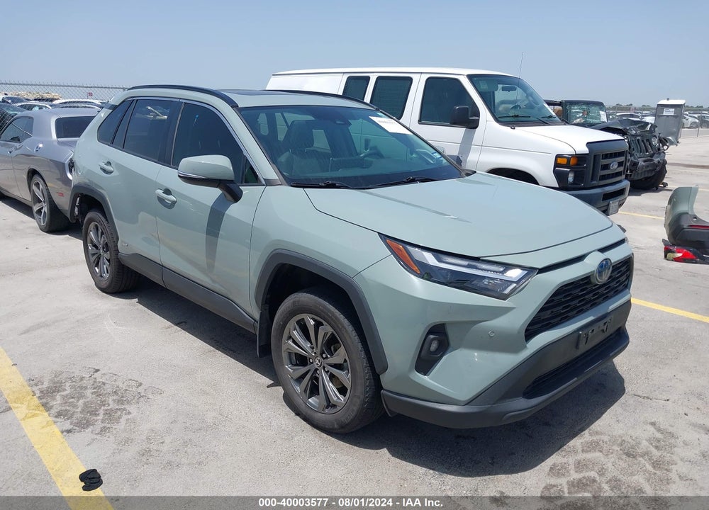 2022 TOYOTA RAV4 HYBRID XLE PREMIUM VIN: 4T3B6RFV3NU086809