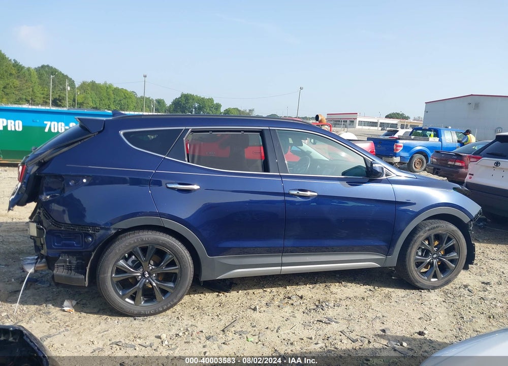 2017 HYUNDAI SANTA FE SPORT 2.0T ULTIMATE VIN: 5XYZW4LA0HG446365