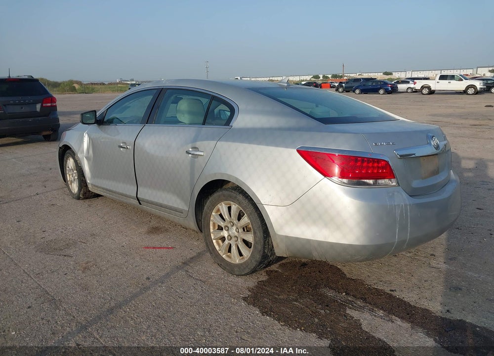 2010 LACROSSE BUICK  CX VIN: 1G4GB5EG0AF210765