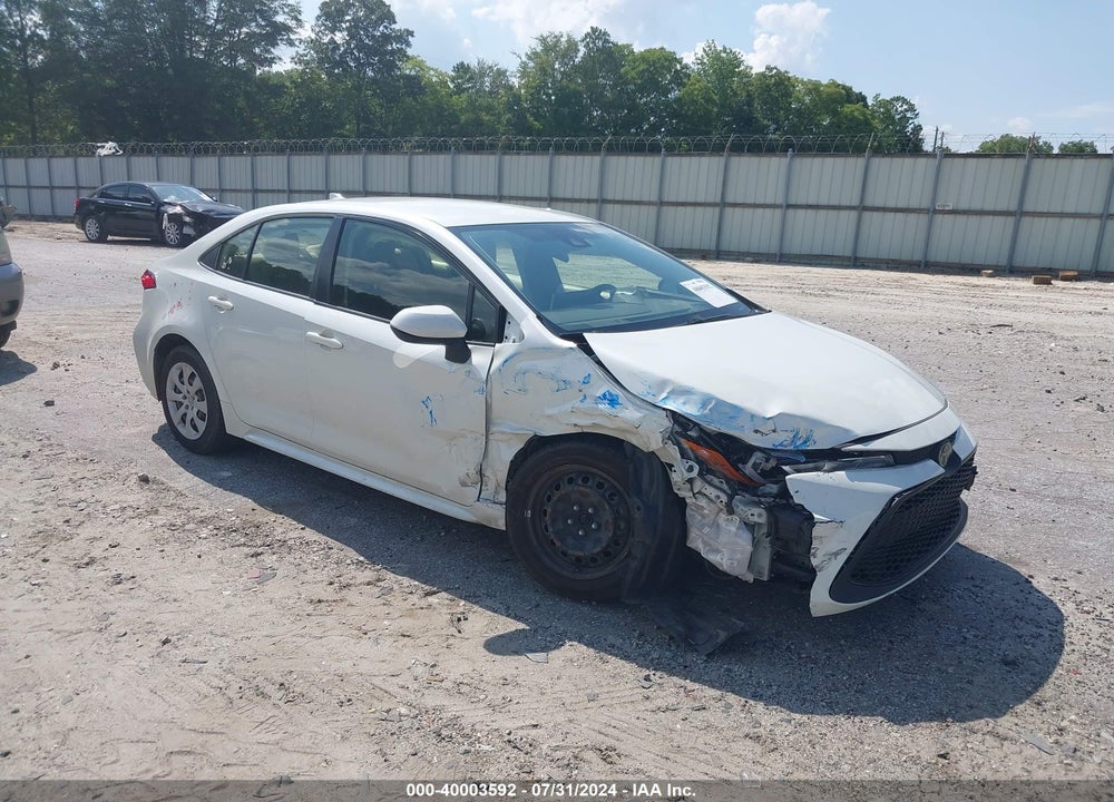2020 TOYOTA COROLLA LE VIN: JTDEPRAEXLJ067431
