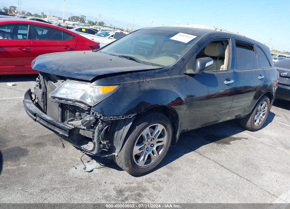 2007 ACURA MDX VIN: 2HNYD28237H521058