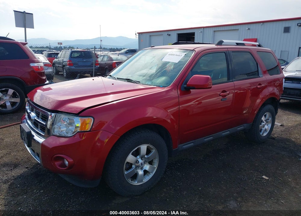 2009 FORD ESCAPE LIMITED VIN: 1FMCU94G89KA16439
