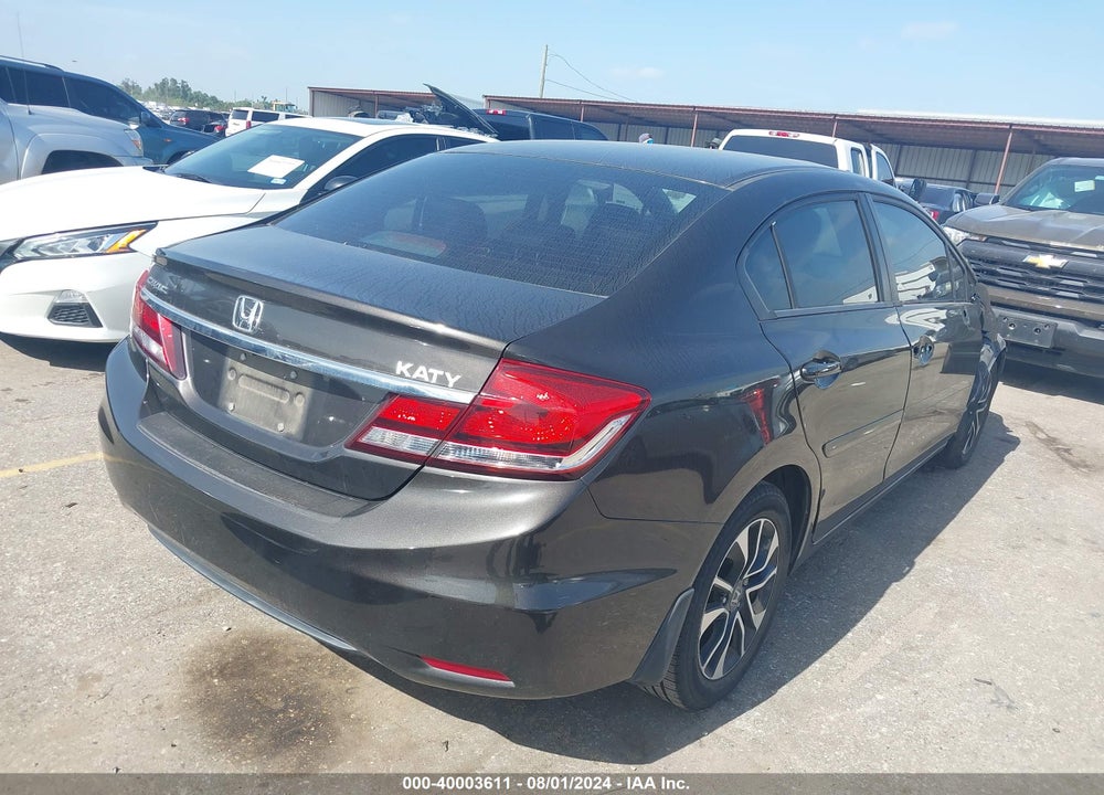 2013 HONDA CIVIC EX-L VIN: 19XFB2F95DE020408