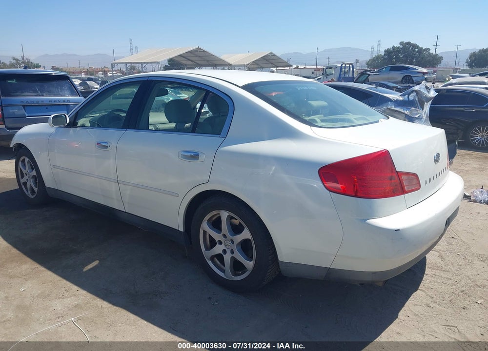 2004 INFINITI G35 VIN: JNKCV51E34M602135