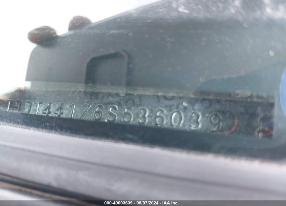 2006 TOYOTA TUNDRA SR5 V8 VIN: 5TBDT44176S536039