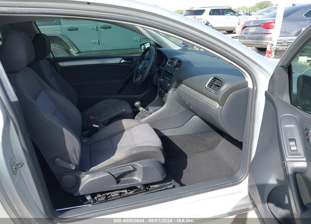 2012 VOLKSWAGEN GOLF VIN: WVWAB7AJ1CW334246