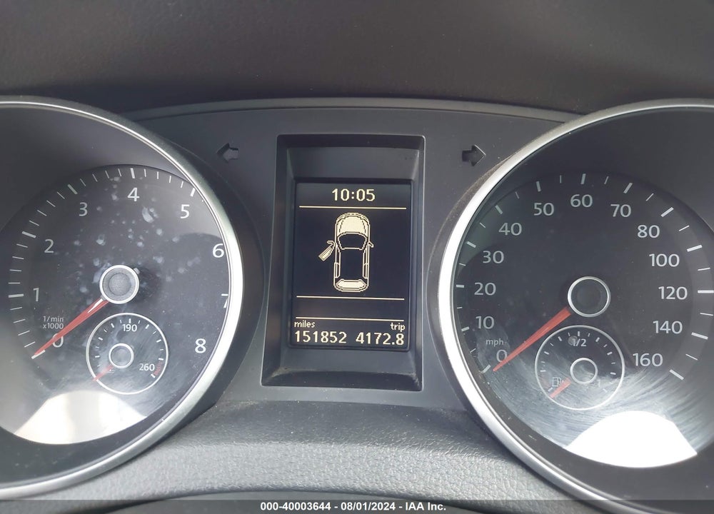 2012 VOLKSWAGEN GOLF VIN: WVWAB7AJ1CW334246
