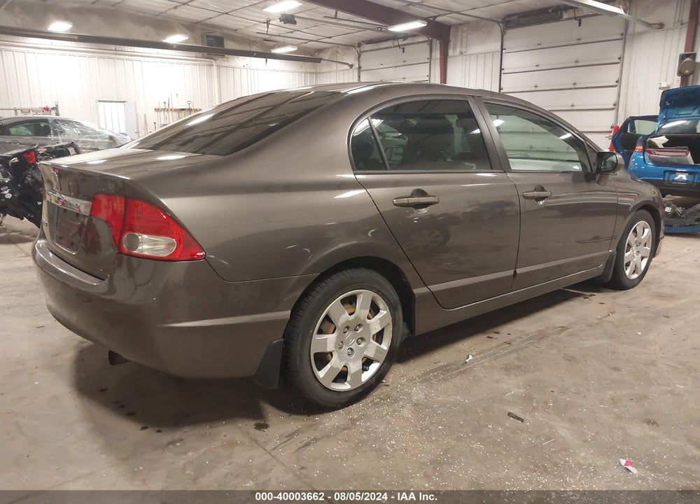 2010 HONDA CIVIC LX VIN: 19XFA1F54AE061683