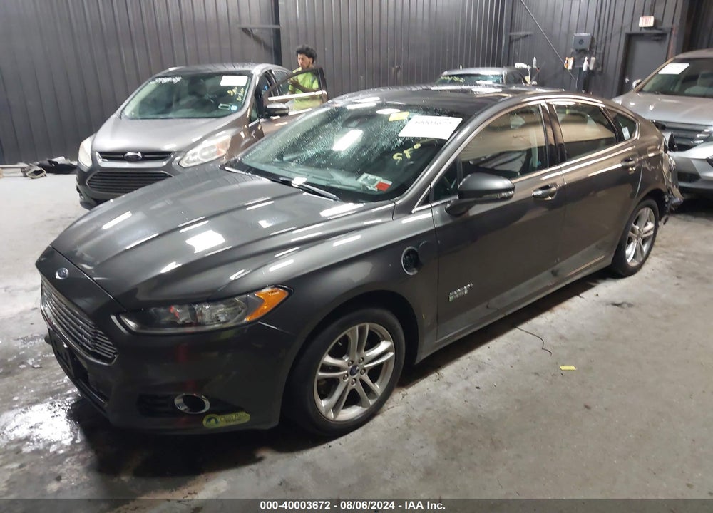2016 FORD FUSION ENERGI TITANIUM VIN: 3FA6P0SU6GR373453