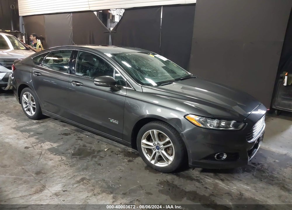 2016 FORD FUSION ENERGI TITANIUM VIN: 3FA6P0SU6GR373453
