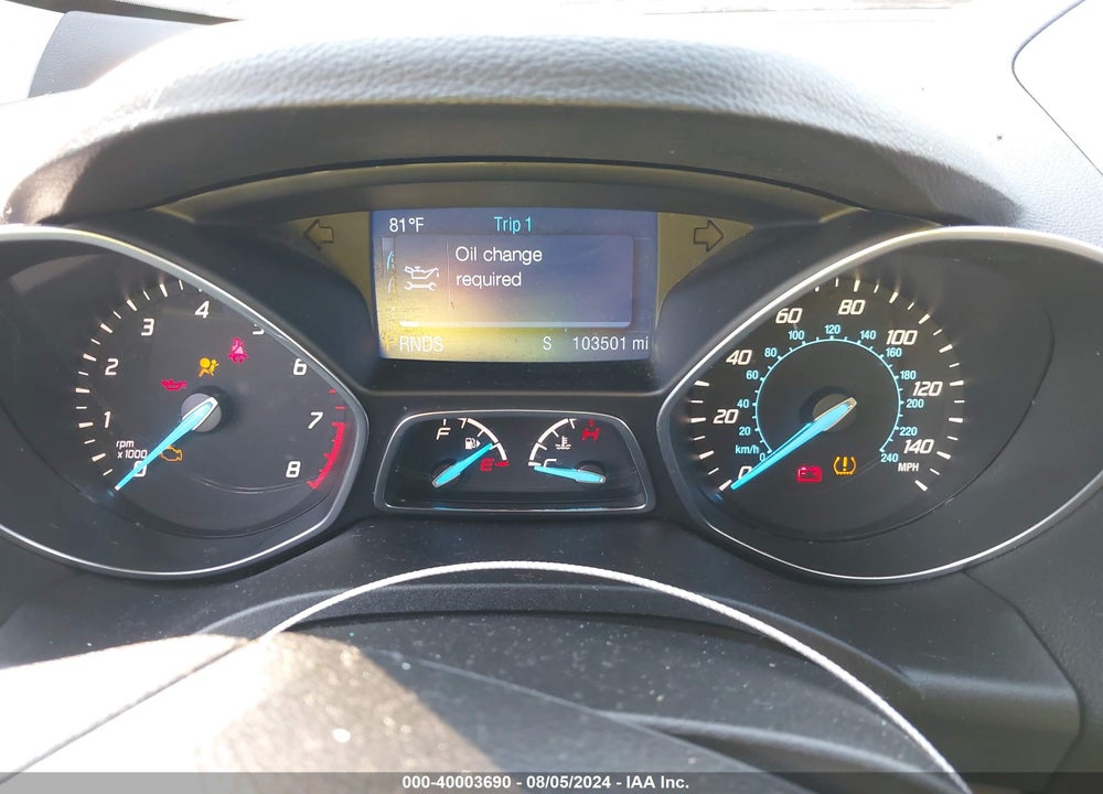 2013 FORD ESCAPE SE VIN: 1FMCU0G99DUC92358