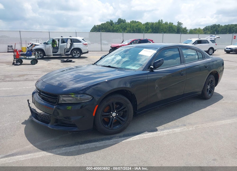 2019 DODGE CHARGER SXT RWD VIN: 2C3CDXBG1KH657252