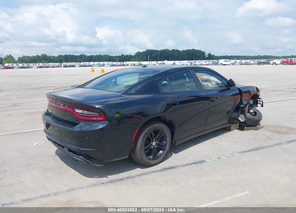 2019 DODGE CHARGER SXT RWD VIN: 2C3CDXBG1KH657252