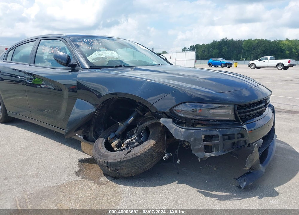 2019 DODGE CHARGER SXT RWD VIN: 2C3CDXBG1KH657252