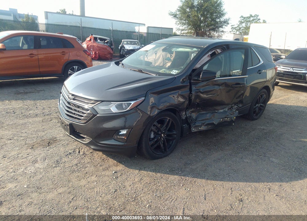 2020 CHEVROLET EQUINOX FWD LT 1.5L TURBO VIN: 2GNAXKEV6L6240544