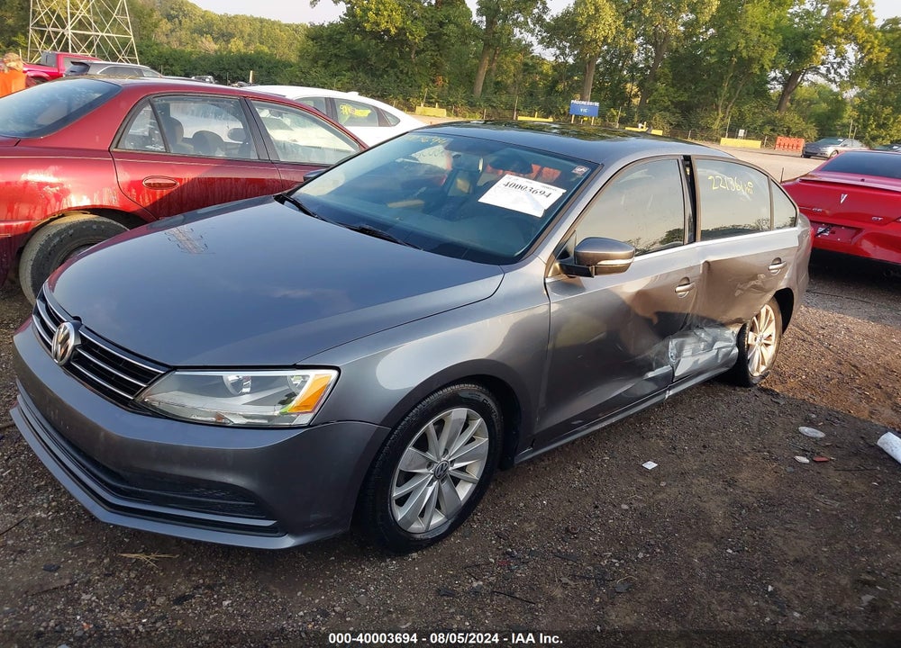 2015 VOLKSWAGEN JETTA 2.0L TDI SE VIN: 3VW3A7AJ8FM260840