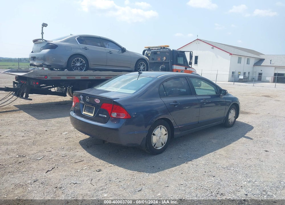 2006 HONDA CIVIC HYBRID VIN: JHMFA36236S028758