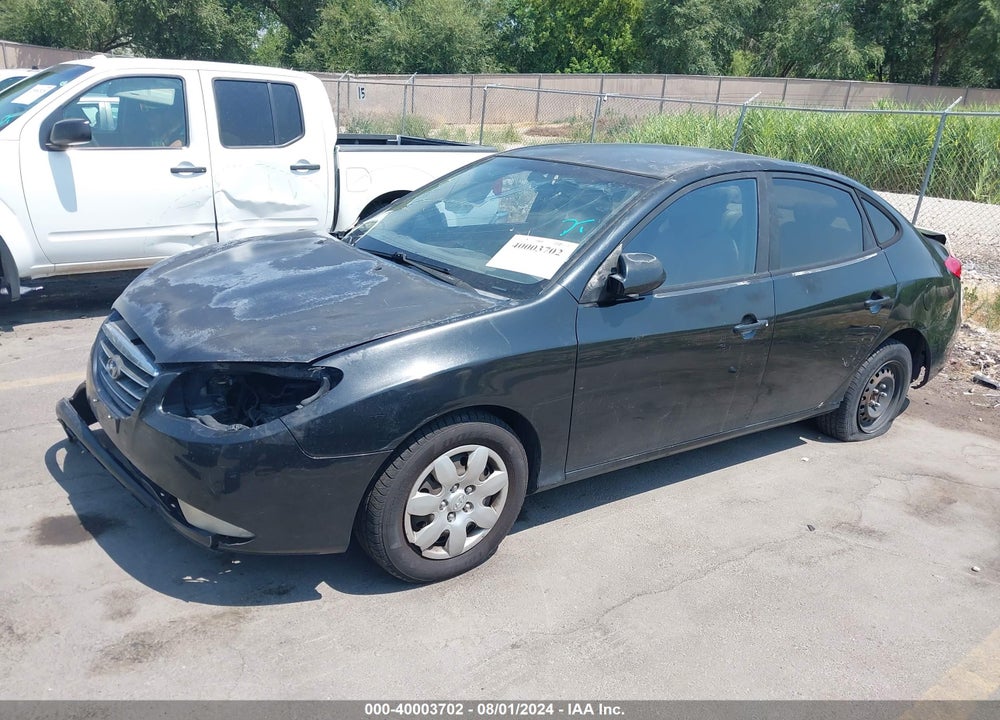 2009 HYUNDAI ELANTRA GLS VIN: KMHDU46D99U634786
