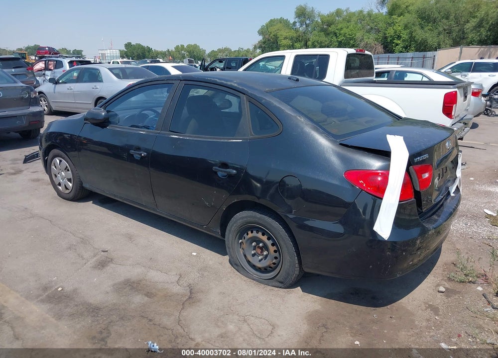 2009 HYUNDAI ELANTRA GLS VIN: KMHDU46D99U634786