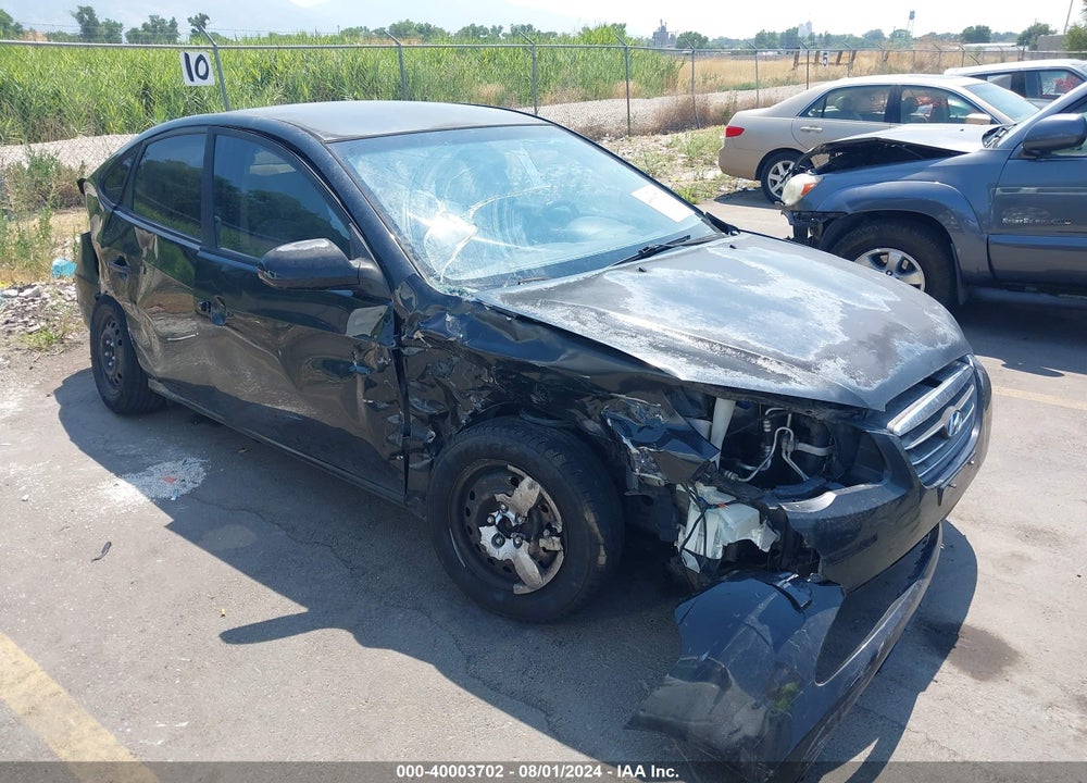 2009 HYUNDAI ELANTRA GLS VIN: KMHDU46D99U634786
