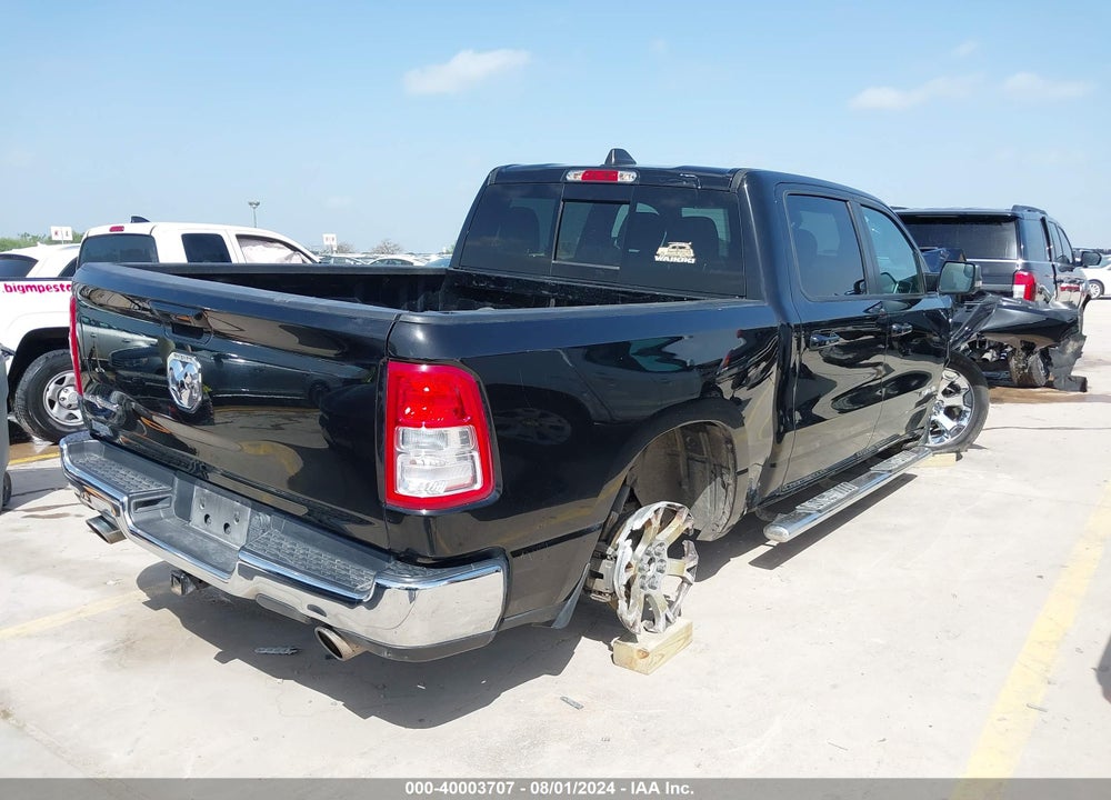 2022 RAM 1500 LONE STAR 4X2 5'7 BOX VIN: 1C6RREFT5NN187197