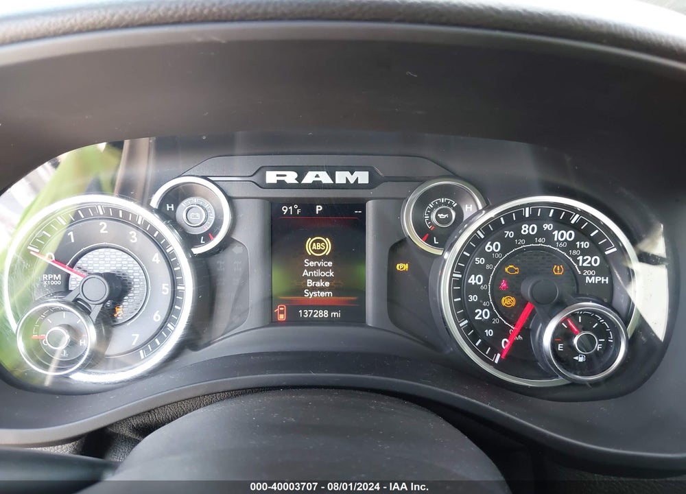 2022 RAM 1500 LONE STAR 4X2 5'7 BOX VIN: 1C6RREFT5NN187197