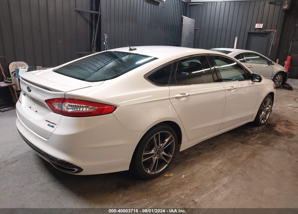 2013 FORD FUSION TITANIUM VIN: 3FA6P0D9XDR210583