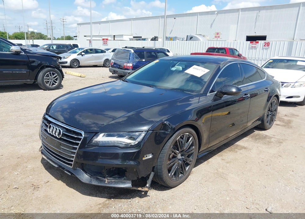 2012 AUDI A7 PREMIUM VIN: WAU2GAFC0CN086569