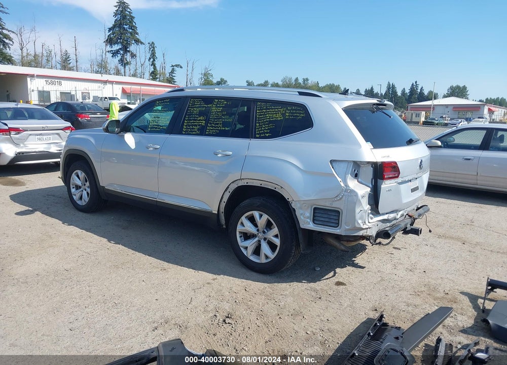 2018 VOLKSWAGEN ATLAS 3.6L V6 SEL VIN: 1V2MR2CA5JC516148