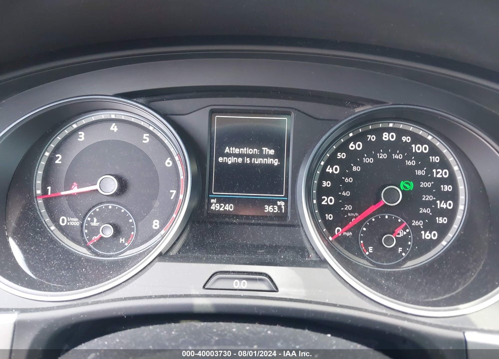 2018 VOLKSWAGEN ATLAS 3.6L V6 SEL VIN: 1V2MR2CA5JC516148