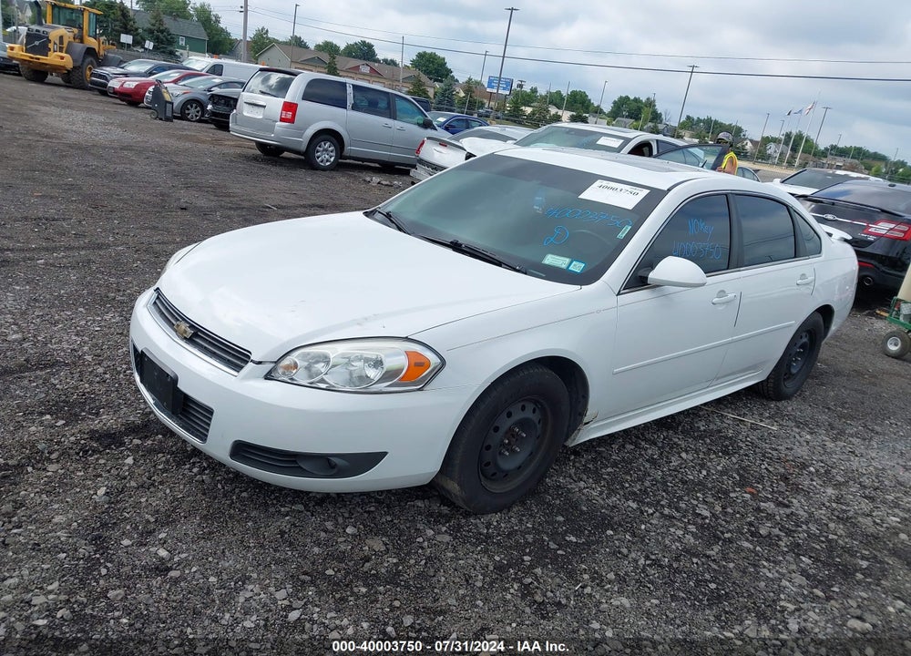 2011 CHEVROLET IMPALA LT VIN: 2G1WG5EK7B1109360