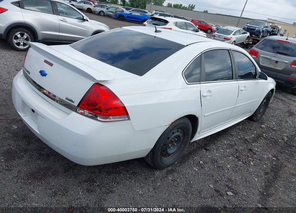 2011 CHEVROLET IMPALA LT VIN: 2G1WG5EK7B1109360