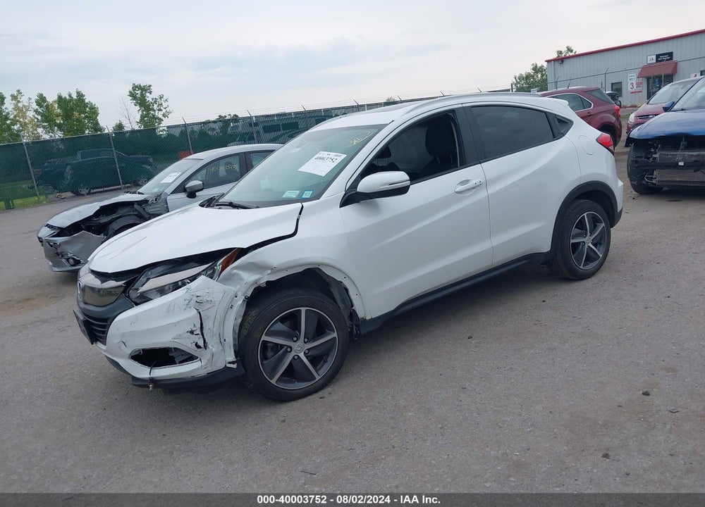 2022 HONDA HR-V AWD EX VIN: 3CZRU6H5XNM757498