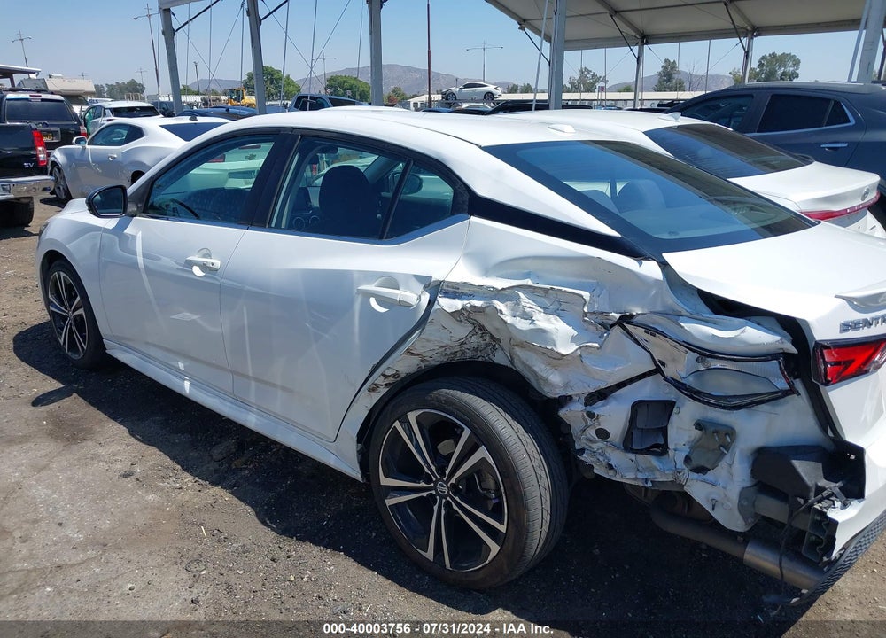 2021 NISSAN SENTRA SR XTRONIC CVT VIN: 3N1AB8DV7MY258243