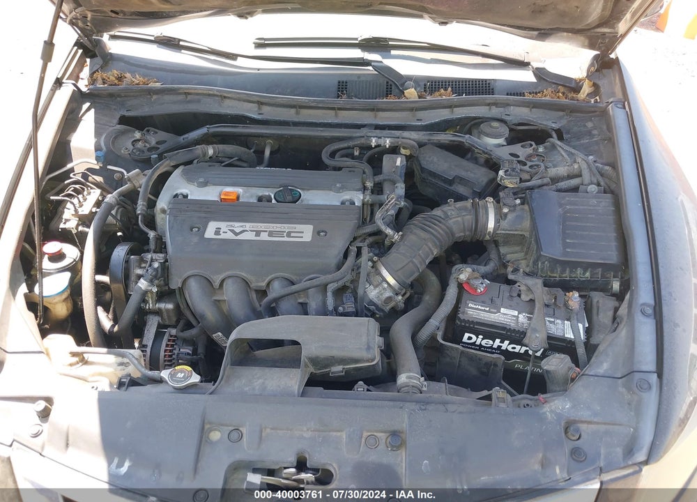 2009 HONDA ACCORD 2.4 EX-L VIN: 1HGCP26829A091587