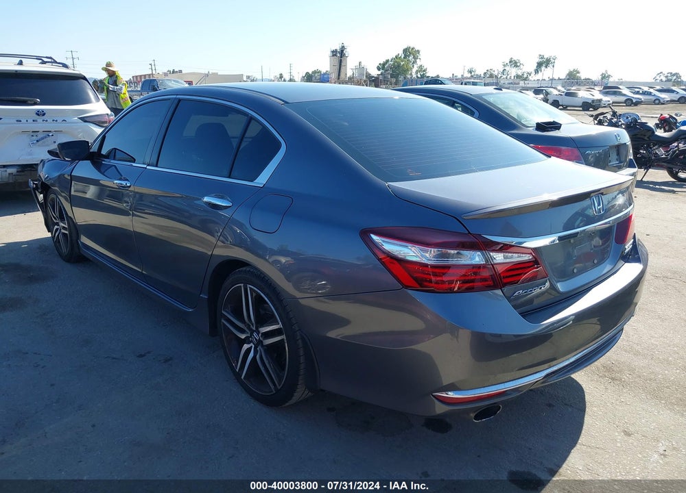 2017 HONDA ACCORD SPORT SE VIN: 1HGCR2F11HA202710