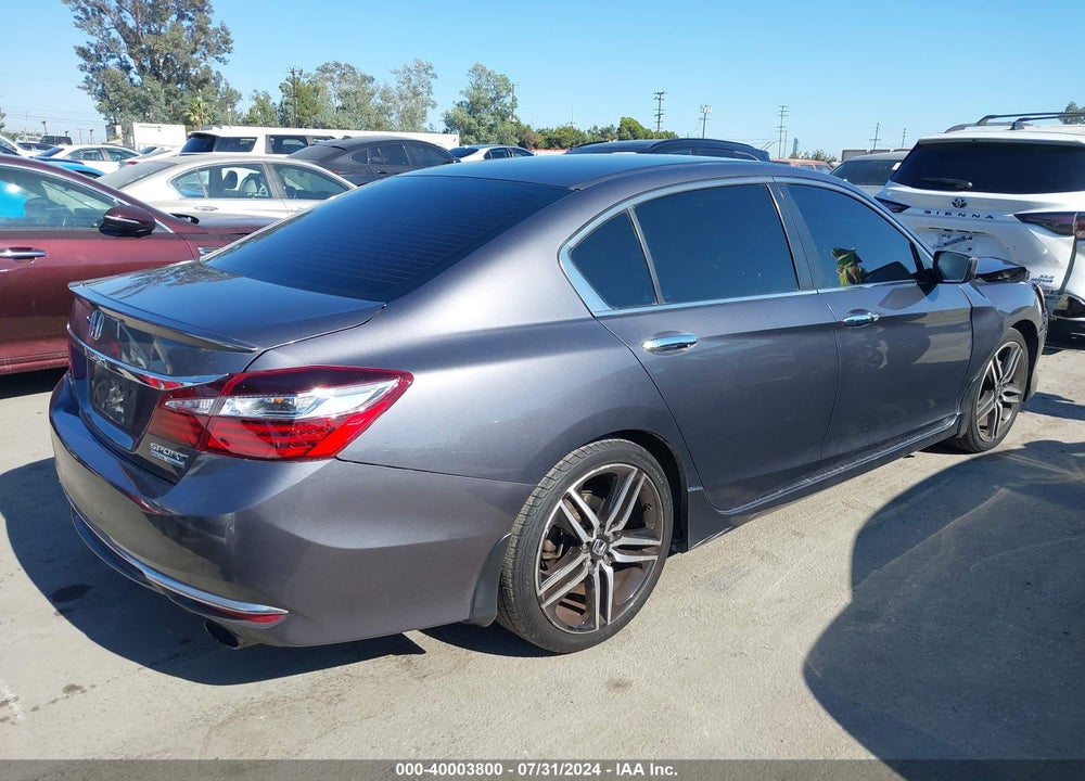 2017 HONDA ACCORD SPORT SE VIN: 1HGCR2F11HA202710