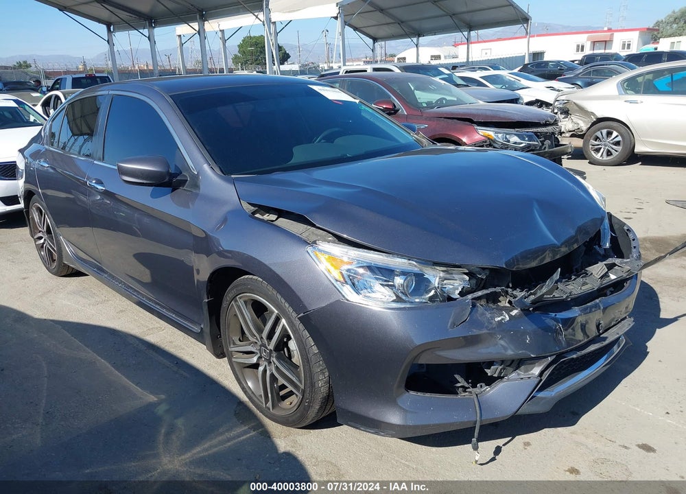2017 HONDA ACCORD SPORT SE VIN: 1HGCR2F11HA202710