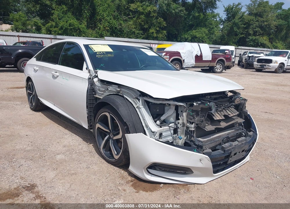 2018 HONDA ACCORD SPORT 2.0T VIN: 1HGCV2F32JA049676