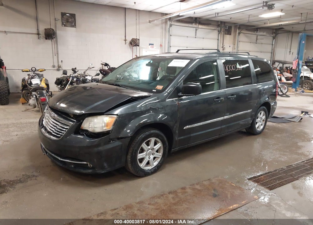 2012 CHRYSLER TOWN & COUNTRY TOURING VIN: 2C4RC1BG1CR162423