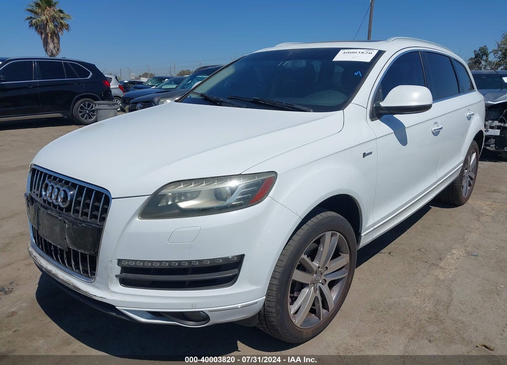 2014 AUDI Q7 3.0T PREMIUM VIN: WA1LGAFE4ED012857
