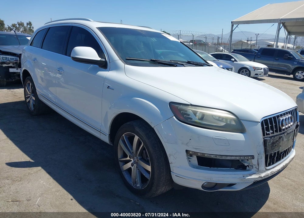 2014 AUDI Q7 3.0T PREMIUM VIN: WA1LGAFE4ED012857
