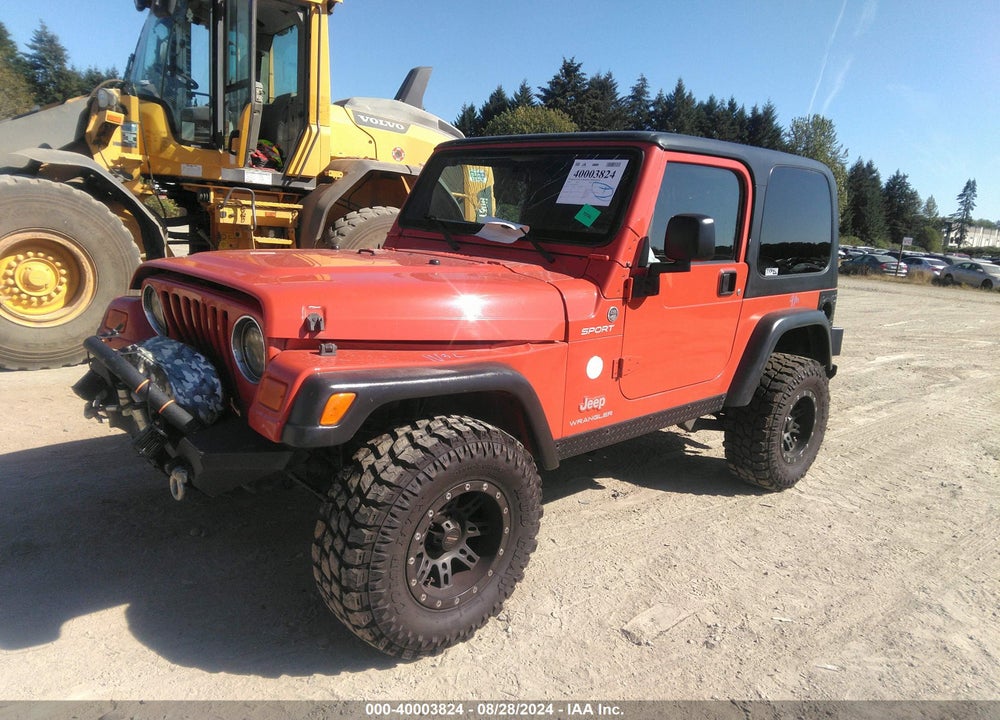2006 JEEP WRANGLER SPORT VIN: 1J4FA49S26P783271