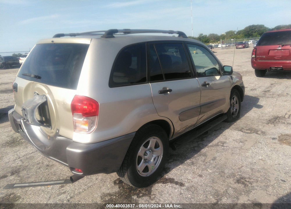 2003 TOYOTA RAV4 VIN: JTEGH20V030101554