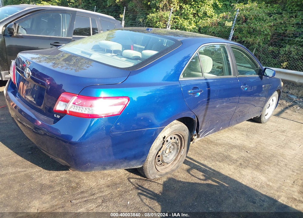 2010 TOYOTA CAMRY LE VIN: 4T4BF3EK0AR023311