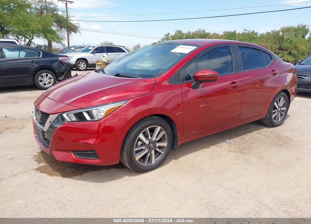 2020 NISSAN VERSA SV XTRONIC CVT VIN: 3N1CN8EV2LL836811