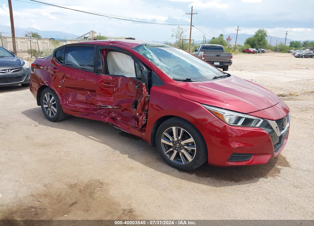 2020 NISSAN VERSA SV XTRONIC CVT VIN: 3N1CN8EV2LL836811