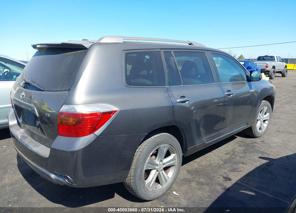 2009 TOYOTA HIGHLANDER SPORT VIN: JTEDS43A692076911